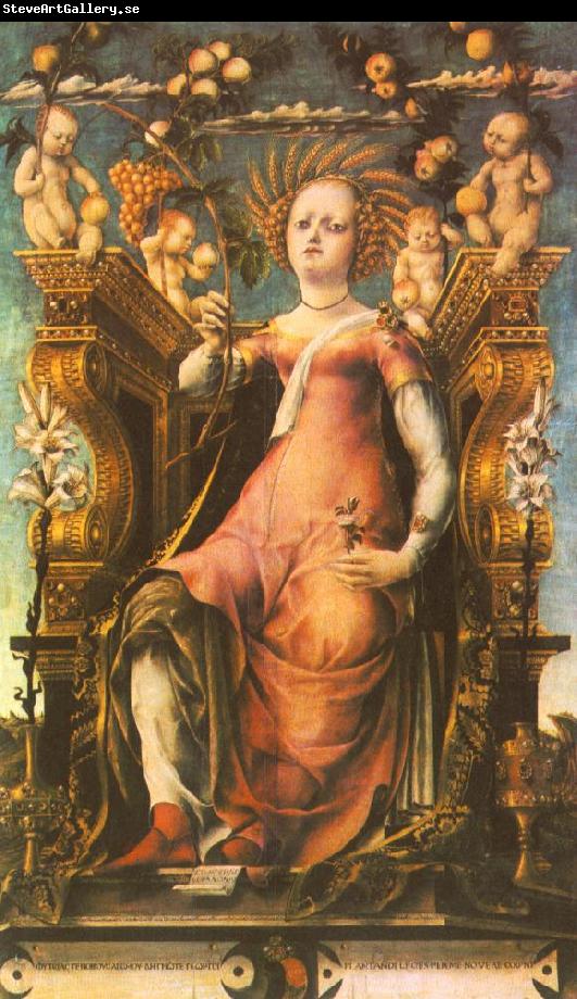 MICHELE PANNONIO Ceres Enthroned